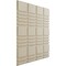 Ekena Millwork 19 5/8in. W x 19 5/8in. H Stacked EnduraWall Decorative 3D Wall Panel Covers 2.67 Sq. Ft. WP20X20SDEPE - alternate 3